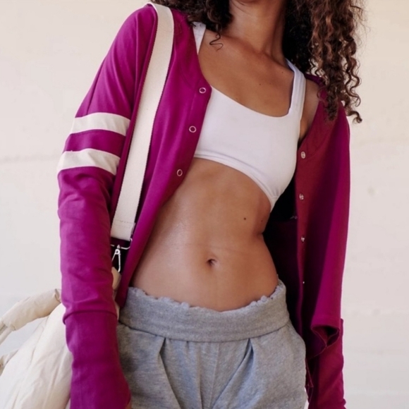 NWT- Free People Movement Quinn Snap Cardigan Sweatshirt - Picture 12 of 12